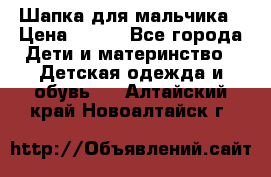 Шапка для мальчика › Цена ­ 400 - Все города Дети и материнство » Детская одежда и обувь   . Алтайский край,Новоалтайск г.